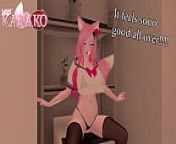 I ride a washing machine, while you watch and STROKE your BIG COCK to my SEXY CAT GIRL BODY!!!! from gaming while creampie