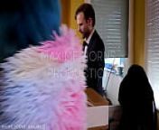 Khalamite & Maxime Horns - Getting sucked at work and destroying her pussy cum on the face from women armpit hairy sex vi