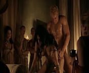Aria Dickson Spartacus from tv show sex scene
