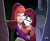 mystery bang vilma y daphne from scooby doo the mystery begins
