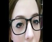 s. cum swallow from hot snapchat bitch with glasses sucks me off at work mp4