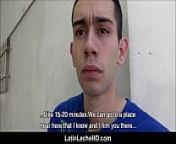 Young Naive Latino Boy From Argentina Sex With Stranger Offering Money POV from latin gay som