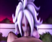 Android 21 comp from android 21 x android 18 futa dragonball hentai