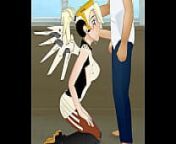 Overwatch - Mercy : Super Deepthroat from c n all catoon xxxki collage couple
