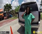 Roadside - Stacy gives her mechanic a blowjob in public from public agent roadside blowjob and fuck with tight pussy hot asian may thai