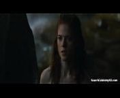 Rose Leslie nudein Game of Thrones from nude scene in game of thrones season 13yer