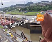 Me masturbando no canal de Panama... video no bolivianamimi.tv from panama six video