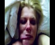 Danish blonde Tina getting her face covered with cum from thumbzilla homemade blowjob amateur danish blonde