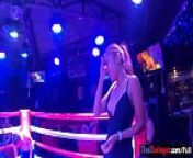 Midget boxing in Thailand lead to sex with the sexy Asian ring girl from nani na