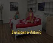 Blindfolded Surprise with Antonia Sainz,Eva Brown by VIPissy from eva peeing bed