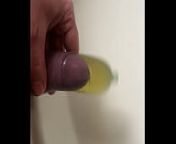 Pee in Condom from kondom pecah