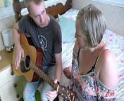AgedLovE Shooting Starr Taking Guitar Lesson from mature lessons