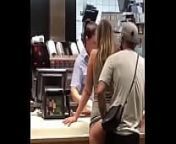 White couple having sex inrestaurant from restaurant fuck