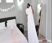 Lesbian Bride Wars- Aften Opal And Mckenzie Lee from lee yu bi in nude fake