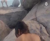 Foda ao ar livre, sexo na praia de nudismo Jo&atilde;o o safado from indian beach gril nude