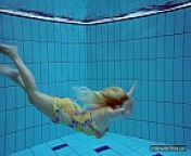 Milana Voda hot underwater pool from sunny leoner voda xxx