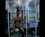 Rojer dominates two men in the wrestling ring from wrestling muscle gay