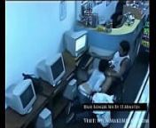 Cafe Sex Caught in Security Cam from internet cafe sex