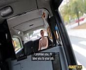 Fake Taxi Struggling actress is happy to suck and fuck a big cock to get where she is going from fake actress fuck