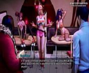Waifu Academy | Gorgeous Virgin Asian Busty Teen With A Perfect Big Ass Seduced To Ride Big Cock In Public Restaurant For A Job Promotion | 3D Hentai Game | Part #37 from www 3d big titsex page