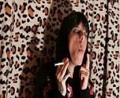 Beth Kinky - Sexy goth domina smoking 2 pt2 HD from sexy goth girl smoking