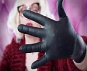 ASMR: double nitrile gloves. Sexy sounding SFW (safe for work) video with amazing close-up soundings. Arya Grander from dangerous asmr