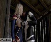 WickedPictures - Captain Marvel vs Captain Marvel from avengers cosplay
