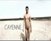 Cayenne Meets up with Her Man along the Tropical Shoreline from very small skinny girl nude
