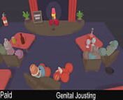 Genital Jousting part2 from cupping genital