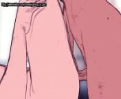 A straight cums inside Midoriya Deku's ass - My Hero Academia Yaoi (loop) from gay anime