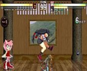 MUGEN Amy Rose and Tifa Lockhart from www xxx video comen sex video