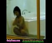 Indonesian Slut in Singapore Cleaning Porn from indonesia girl shower