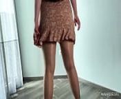 Fucking StepMom's Legs in Shiny Nude Pantyhose from alina rose9 leaked nudes
