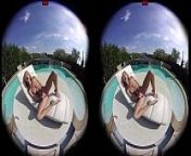 VirtualPornDesire - Gina Gerson Plays by the Pool 180 VR 60 FPS from 180 chan 005