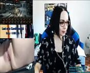 Mozol6ka girlStream Twitch shows pussy webcam from twitch dildo