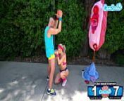 Clam Dunk Competition Outdoor Porn Sex On Basketball Court from webcam dunk