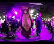 VR video of amateur booby jiggles at EXXXotica NJ 2019 from all vr video