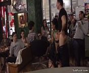 Green haired slut gangbang in public from liza fetishes