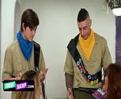 MomSwap - Athletic Boys In Scout Uniforms Swap Their Busty Stepmoms And Pound Them On The Couch from mom uniform sex