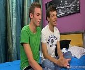 Mason Stone analpounds Ryan Sharp after they blow each other from gay kak