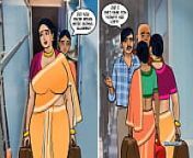 Velamma Episode 68 - Railway Coupling &ndash; Running a Train on Velamma from velamma telugu comics