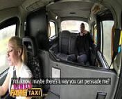 Female Fake Taxi Reporter receives hot sex scoop and deepthroat blowjob from rebecca moore fake taxi