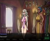 Game of Whores ep 17 Show Striptease Daenerys e Sansa from nude parody show dish sc