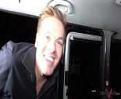 Night party in driving van with famous pornstars Mea Melone & Wendy Moon from anal van