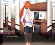 Give an Imp a chance [Femdom Hentai game PornPlay] Ep.12 rough fucking my coworker at work from 펨돔 트름
