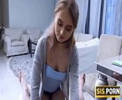 PORN. Sex is a price the teen has to pay her stepbrother for help from sister and brader saxy video