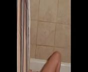 Spying on MILF enjoying a dildo in the bath. from unseen
