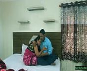 Indian hot Bengali Bhabhi secret sex! with clear dirty audio from beautiful desi bhabhi secretly fuck her neighbor lover with clear audio