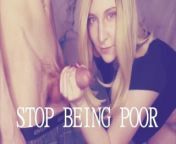 Stop Being Poor from 第三方聊天软件搭建维护wtae飞机：@kxkjww @kxkjrj） zfur