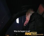 FakeTaxi Blonde gets her kit off in taxi cab from xxx downlod hdndi film 18 aunty double tanisha 3